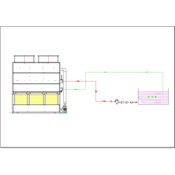 液化天然气冷却系统..